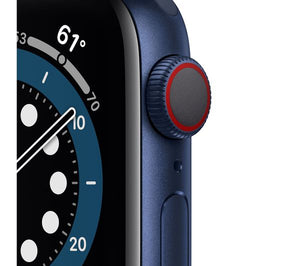 Apple Watch Series 6 (GPS + Cellular) Aluminium, A2375, 40mm, Blue, No Strap
