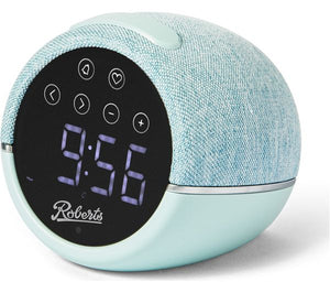Roberts Zen FM Clock Radio - Duck Egg