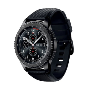 Samsung Gear S3 Frontier (Bluetooth, 46mm) Black Steel Case + Black Strap