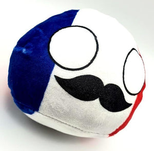 10cm Countryballs - Cute France European Flag Cuddly Meme Ball Toy