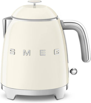 Smeg Mini kettle KLF05CREU Cream finish with Smeg 3D logo ""EU PLUG""