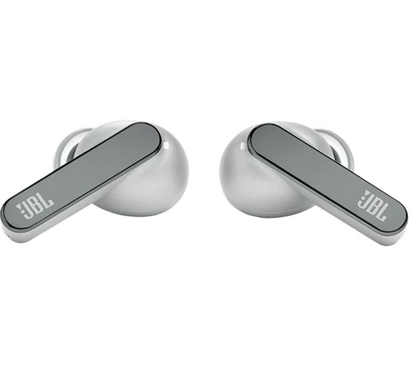 JBL Live Pro 2 TWS Wireless Bluetooth Noise-Cancelling Earbuds - Silver