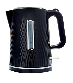 TESCO Textured Kettle, Black, 1.7L, JKRTBP20 - Rapid Boil, Stylish Design, Easy To Use