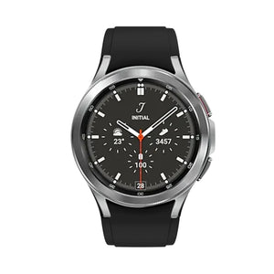 Samsung Galaxy Watch4 Classic (Bluetooth, 42mm) Steel Case + Black Strap