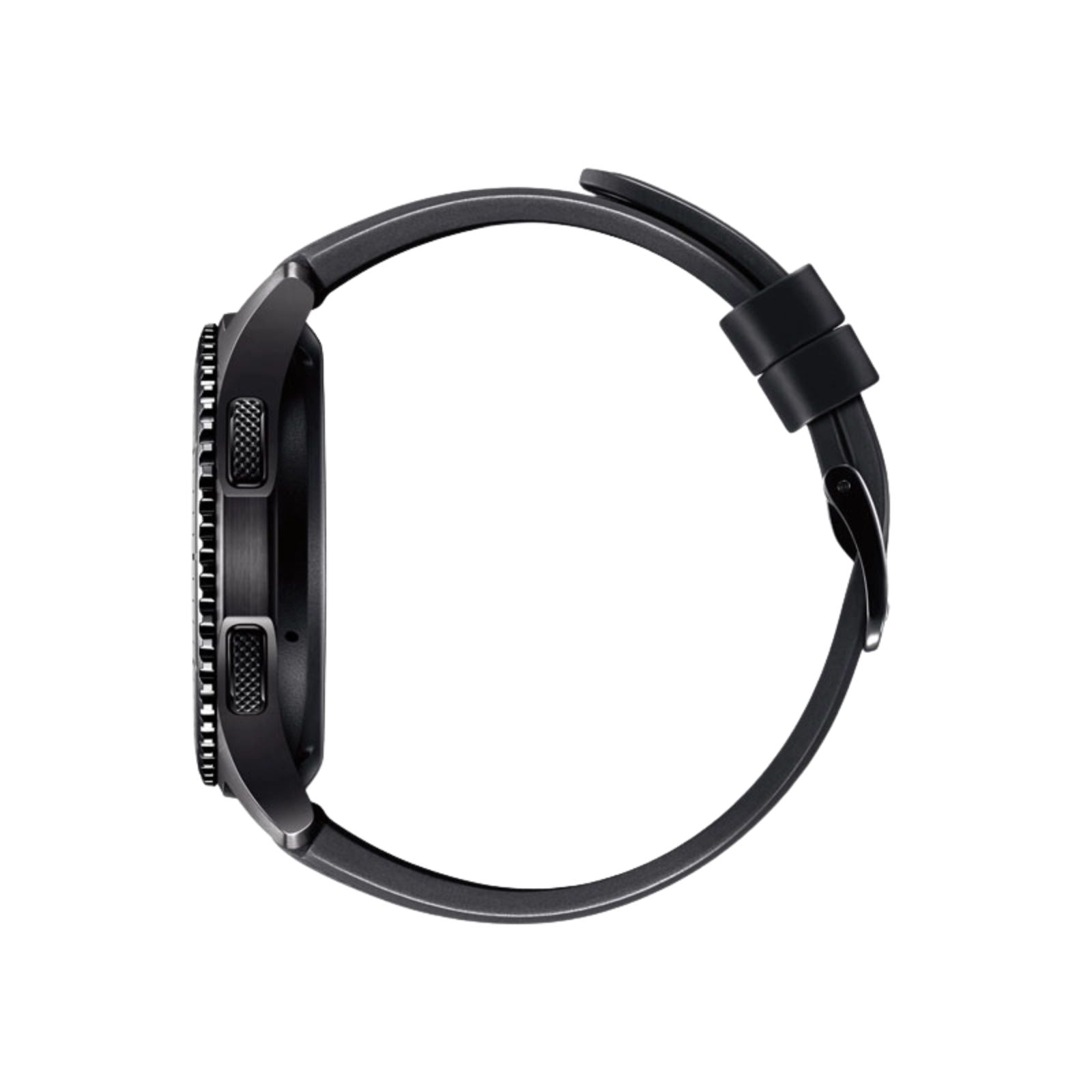 Samsung Gear S3 Frontier (Bluetooth, 46mm) Black Steel Case + Black Strap