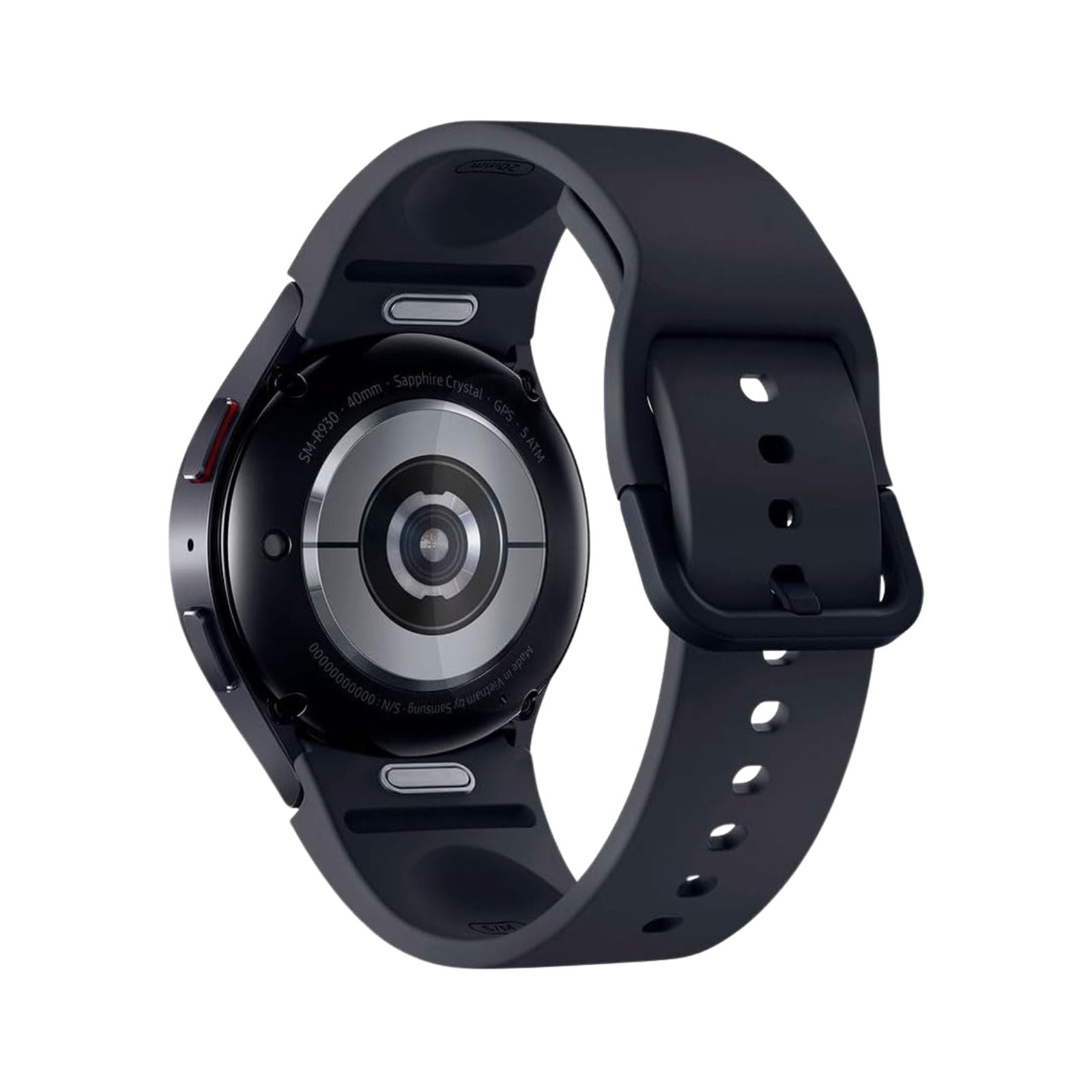 Samsung Galaxy Watch6 (Bluetooth, 40mm) Graphite Aluminium Case + Black Strap