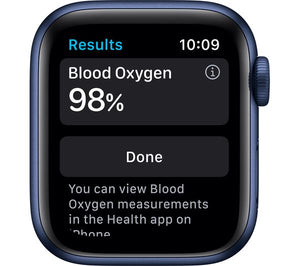 Apple Watch Series 6 (GPS + Cellular) Aluminium, A2375, 40mm, Blue, No Strap