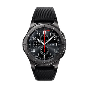 Samsung Gear S3 Frontier (Bluetooth, 46mm) Black Steel Case + Black Strap