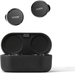 Denon PerL Pro True In-Ear Wireless Earbuds, Noise Cancelling Earphones - Black