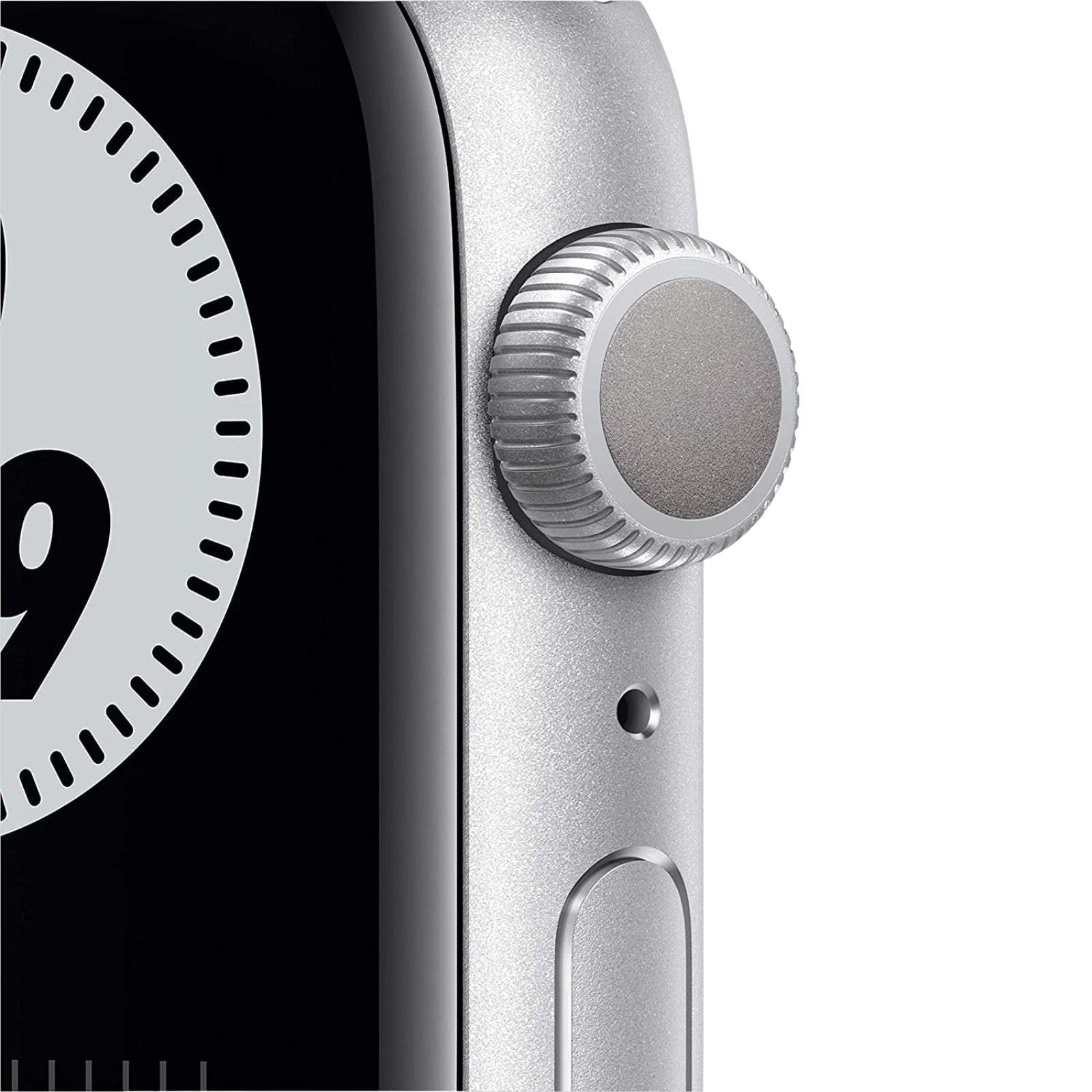 Apple Watch Series 6 Nike (GPS) Aluminium, A2291, 40mm, Silver, Pure Plat/Black Nike Sport Band