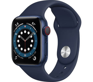 Apple Watch Series 6 (GPS) Aluminium, A2375, 40mm, Blue, No Strap