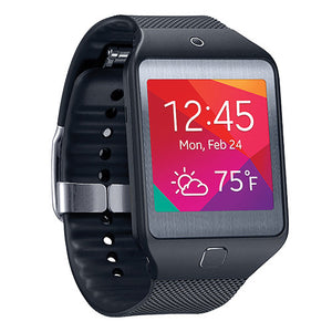 Samsung Gear 2 Neo (Sm-R3810Zkaxar) Charcoal Black Case + Charcoal Strap