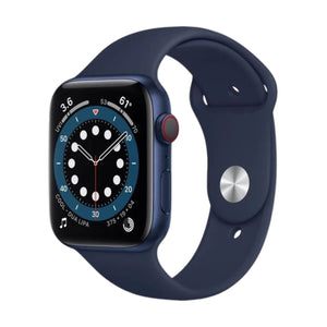 Apple Watch Series 6 (GPS, 40mm) Blue Aluminium Case + Deep Navy Sport Band