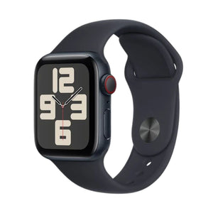 Apple Watch SE 2nd Gen (GPS, 40mm) Midnight Aluminium Case + Black Strap