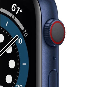 Apple Watch Series 6 (GPS, 40mm) Blue Aluminium Case + Deep Navy Sport Band