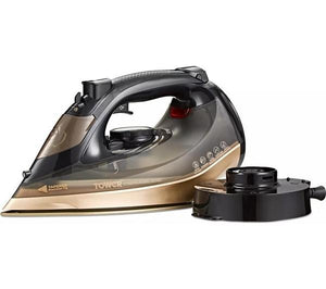 Tower T22022G Ceraglide 360 Cord Cordless Steam Iron Grey