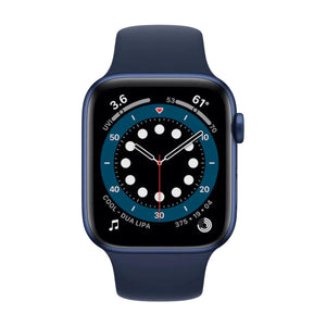 Apple Watch Series 6 (GPS, 40mm) Blue Aluminium Case + Deep Navy Sport Band