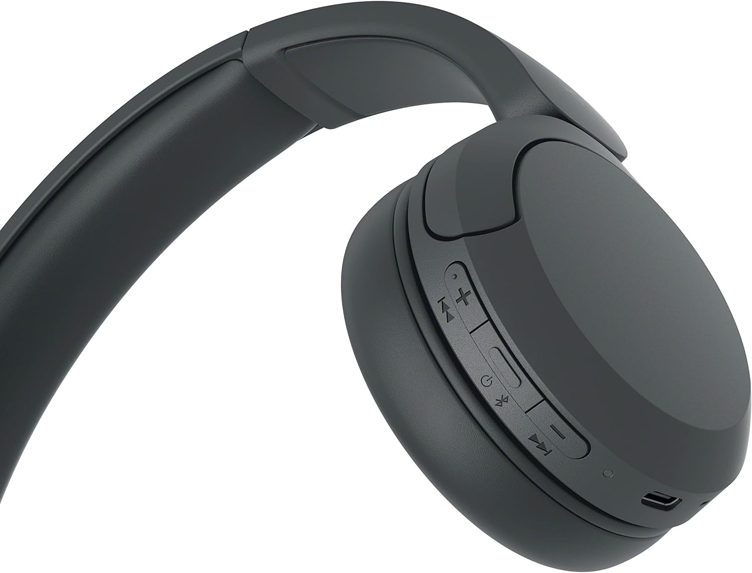 Sony WH-CH520 Bluetooth Wireless On-Ear Headphones with Mic/Remote, Black