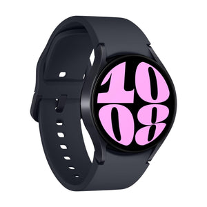 Samsung Galaxy Watch6 (Bluetooth, 40mm) Graphite Aluminium Case + Black Strap