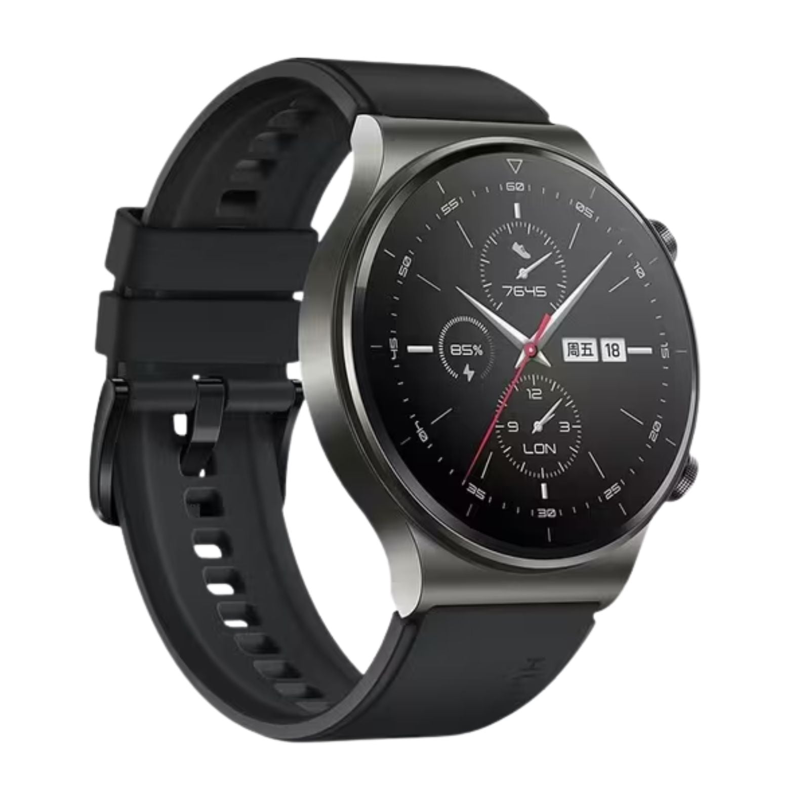 Huawei Watch GT 2 Pro (GPS, 46mm) Night Black Case + Black Strap