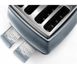 Icona Metallics CTOT4003.AZ 4-Slice Toaster - Blue
