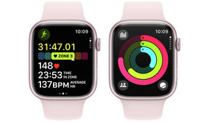 Apple Watch Series 9 (GPS), A2980, Aluminium, 45mm, Pink, No Strap