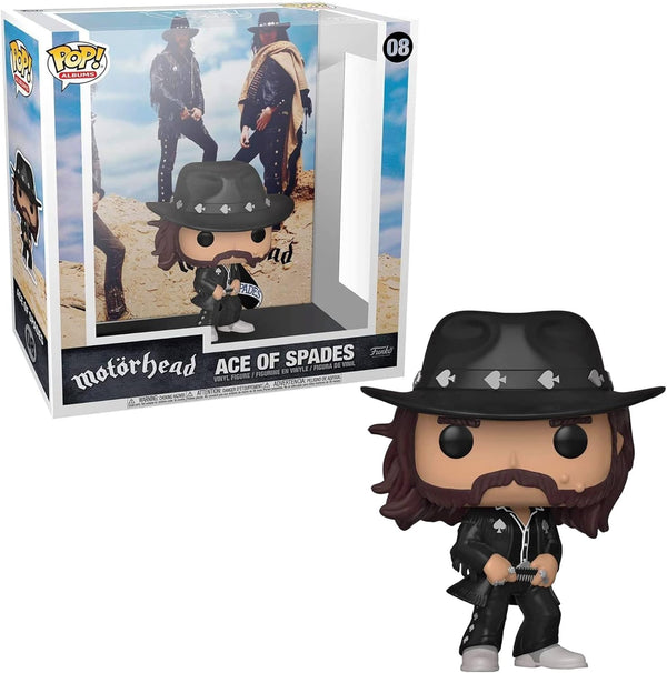 Funko Albums Motorhead POP Ace of Spades Figure Set - Lemmy - **SEE NOTES**