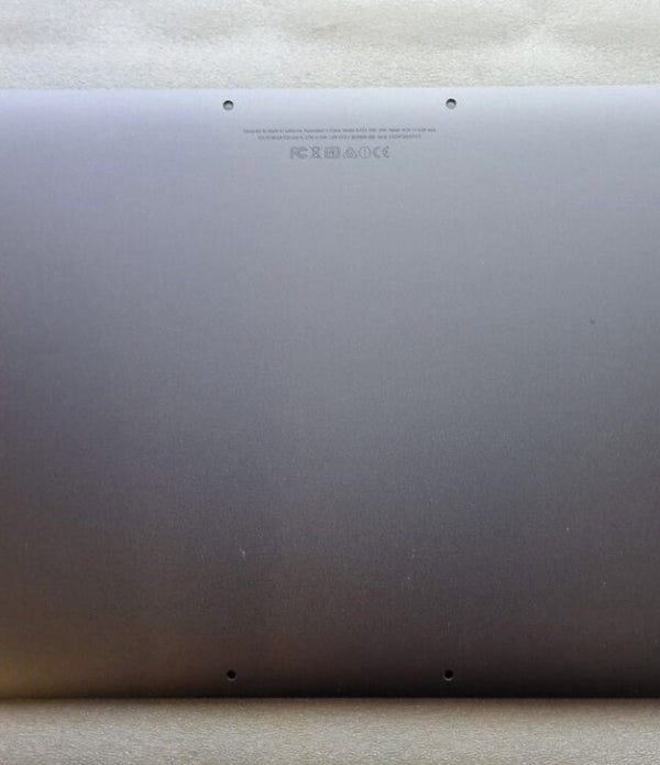 Replacement bottom cover for Apple macbook A1534 - 613-02402-A - Space grey - USED, VERY GOOD - Rebx.co.uk