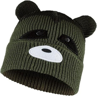 Buff Knitted Funn Children Racon Hat, Unisex Todler