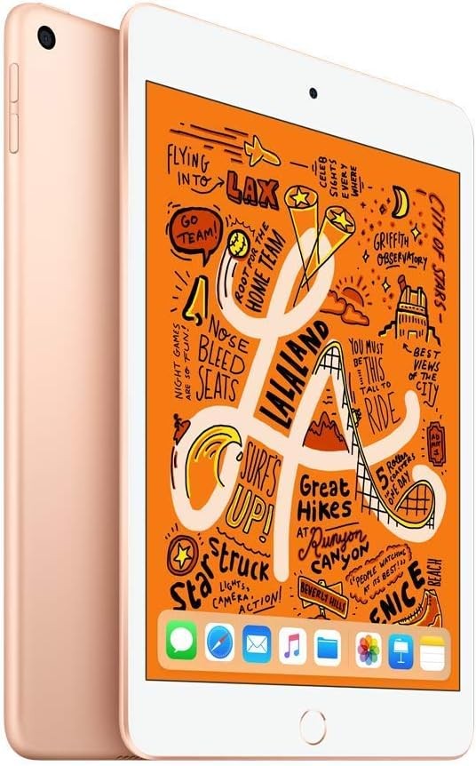 Apple iPad mini 5 7.9-inch (2019) Gold 64GB Wi-Fi Tablet