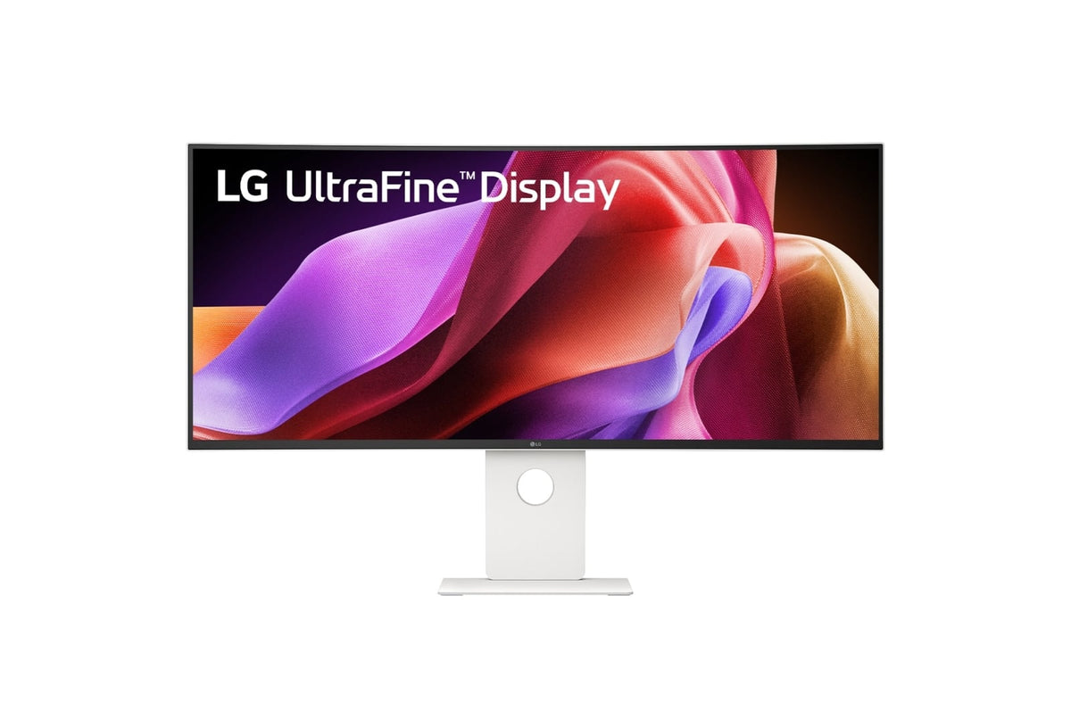 LG UltraFine 40U990A-W 40" 5K HDR Curved LED LCD PC Monitor - White - view 1