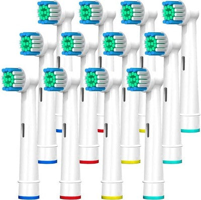 Banavos 12-Pack Brush Heads W/4 Caps Classic Round Refill