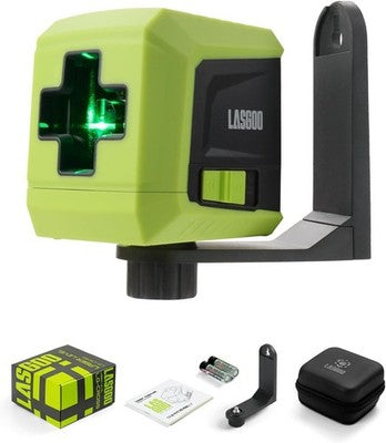 LASGOO Green Self Leveling Laser Level Cross Line w/ Stand Case Portable