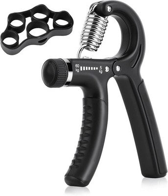 Hand Grip Strengthener Forearm Workout Kit 5-60Kg Adjustable Hand Gripper 2Pack