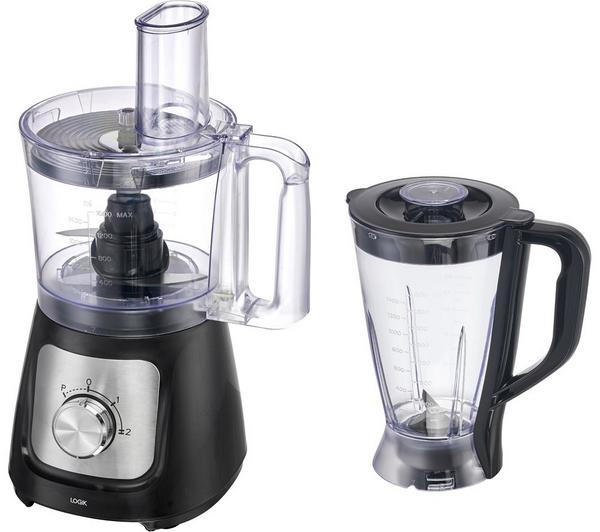 Logik L500FP21 Black Food Processor - view 1