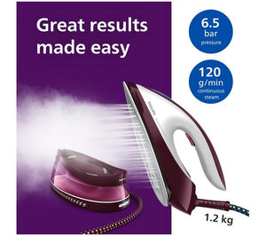 Philips PerfectCare Compact GC7842/46 Steam Generator Iron Purple