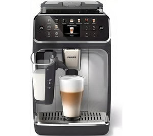 Philips 5500 Series LatteGo EP5546/70 Bean to Cup Coffee Machine - Silver/Black