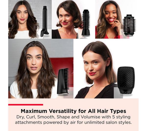 Revlon RVDR5371UK One Step 5-in-1 Hair Styler - Black - view 3