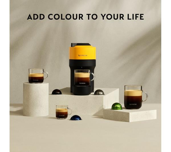 Nespresso Vertuo Pop ENV90.B De'Longhi Pod Coffee Machine Capsule - Black