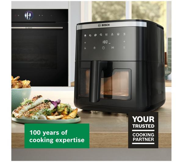 Bosch Series 6 MAF671B1GB 9-in-1 Air Fryer & Grill - Black