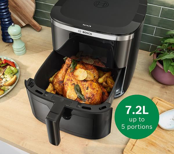Bosch Series 6 MAF671B1GB 9-in-1 Air Fryer & Grill - Black