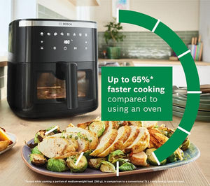 Bosch Series 6 MAF671B1GB 9-in-1 Air Fryer & Grill - Black