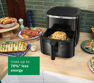 Bosch Series 6 MAF671B1GB 9-in-1 Air Fryer & Grill - Black