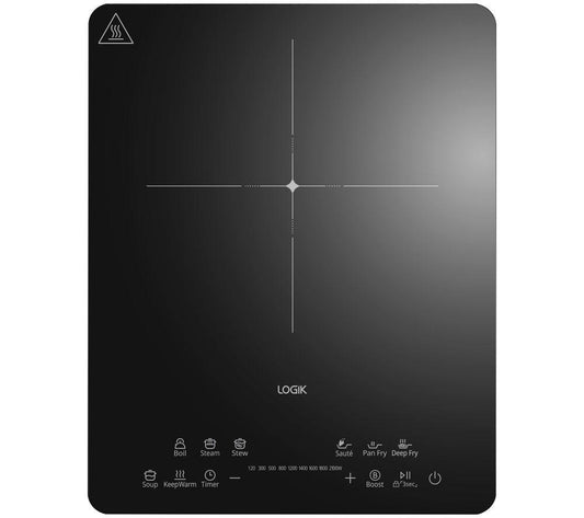 Logik LSIHOB26 Single Induction Hot Plate - Black