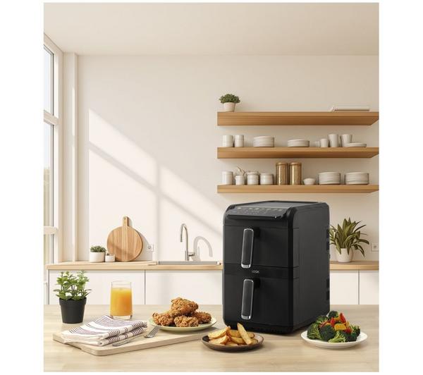 Logik L10AFB26 Double Stack Air Fryer - Black