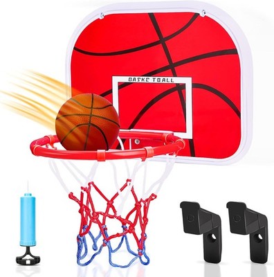 Basketball Hoop Wall Mounted, Indoor Basketball Hoop For Bedroom, Kids