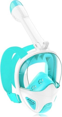 JRing Full Face Snorkeling Mask 180� Panoramic Anti-Fog Action Camera Mount