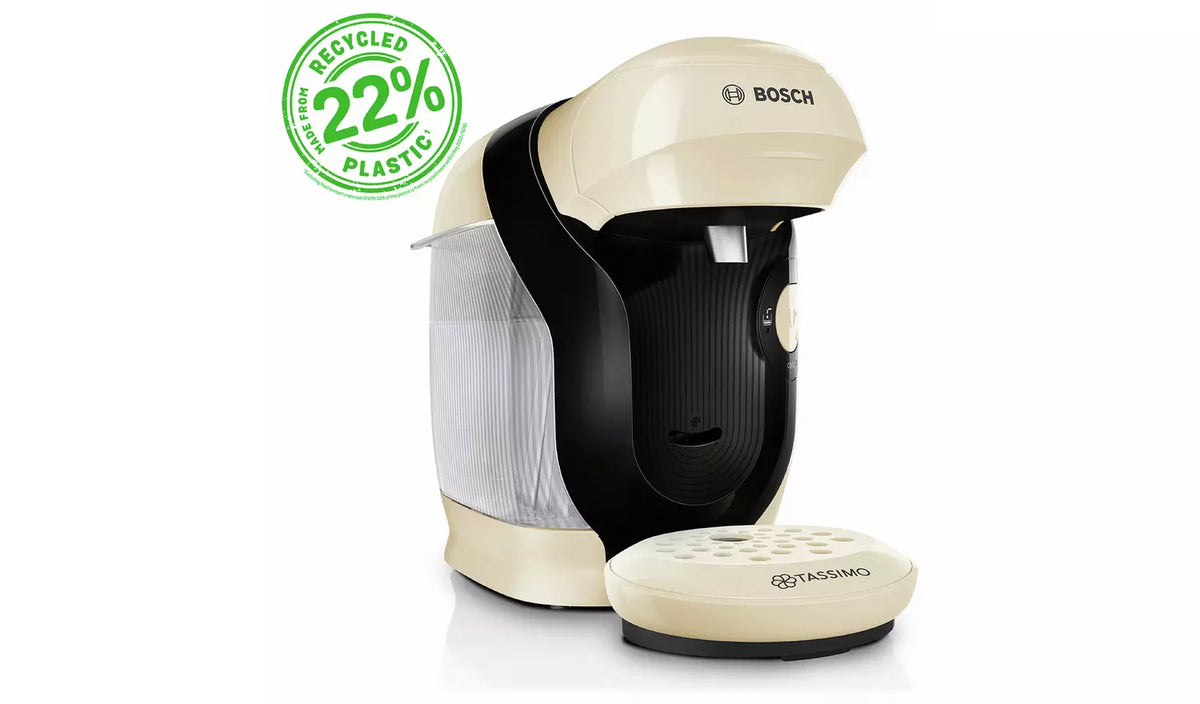 Tassimo by Bosch Style TAS1107GB Coffee Machine - Cream