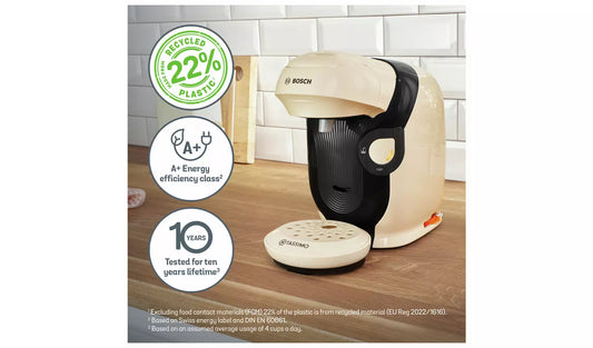 Tassimo by Bosch Style TAS1107GB Coffee Machine - Cream