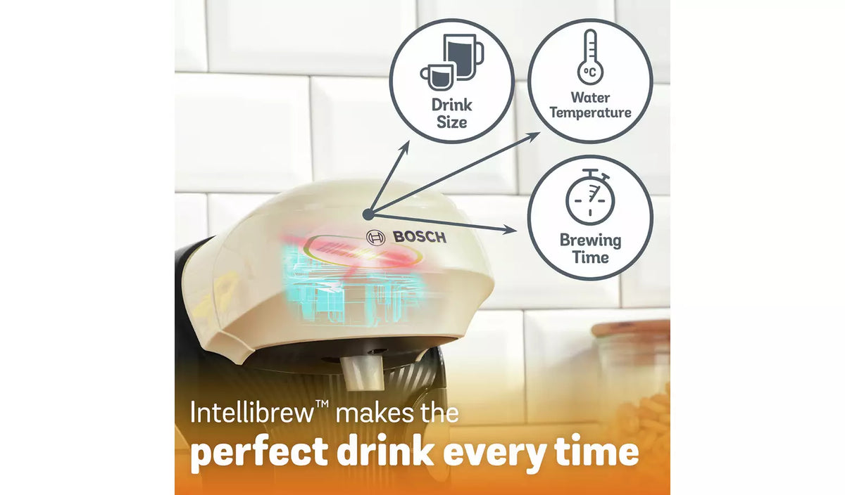 Tassimo by Bosch Style TAS1107GB Coffee Machine - Cream